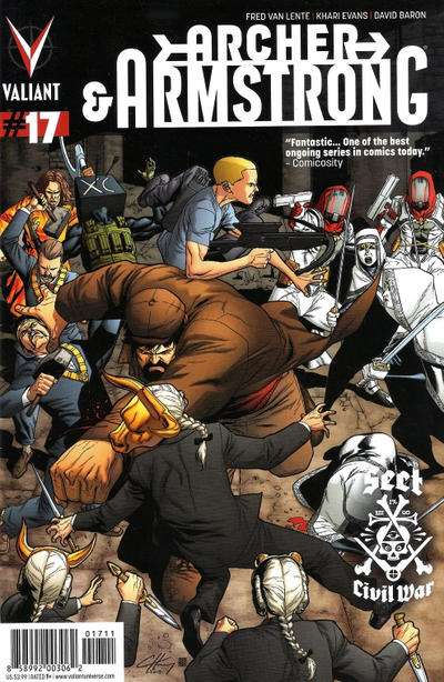 Archer & Armstrong 2012 Series #17