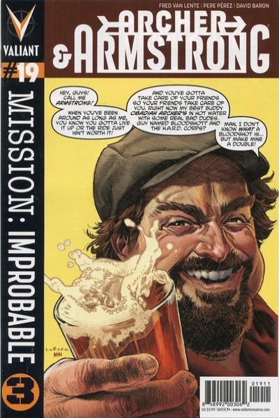 Archer & Armstrong 2012 Series #19