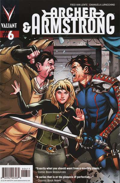 Archer & Armstrong 2012 Series #6