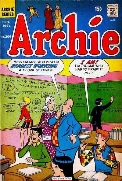 Archie Comics #206