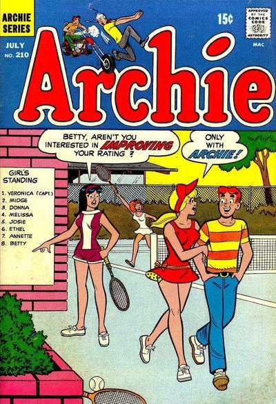 Archie Comics #210