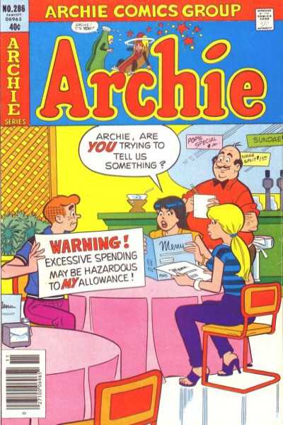 Archie Comics #286