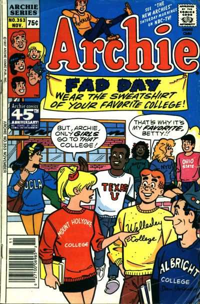 Archie Comics #353