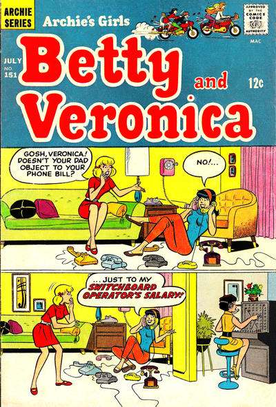 Archie's Girls: Betty and Veronica #151