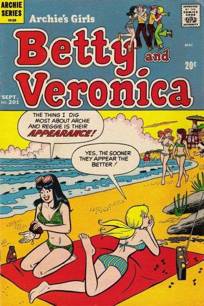 Archie's Girls: Betty and Veronica #201