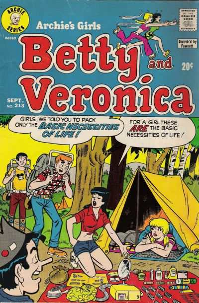 Archie's Girls: Betty and Veronica #213