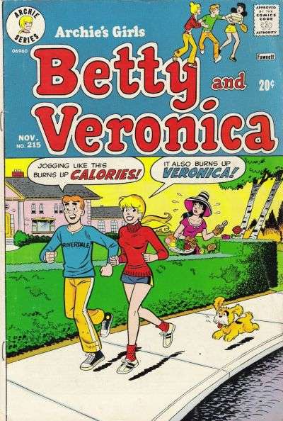 Archie's Girls: Betty and Veronica #215