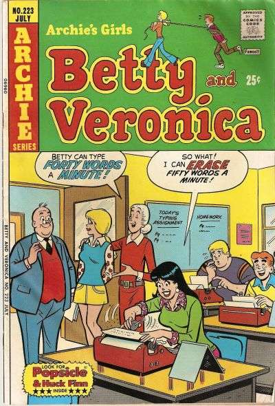 Archie's Girls: Betty and Veronica #223