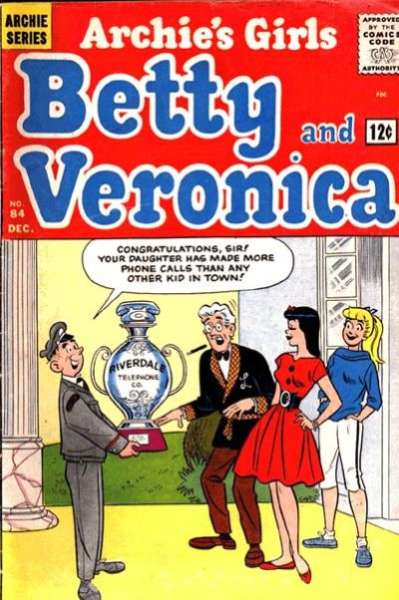 Archie's Girls: Betty and Veronica #84