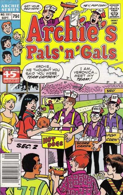 Archie's Pals 'N' Gals #191