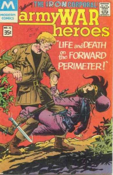 Army War Heroes Modern reprint #36