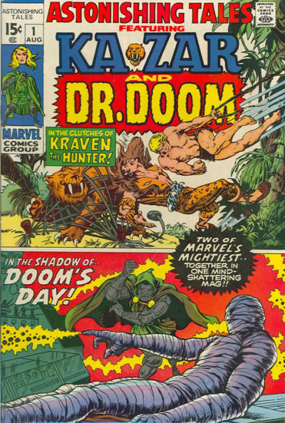 Astonishing Tales 1970 Series #1