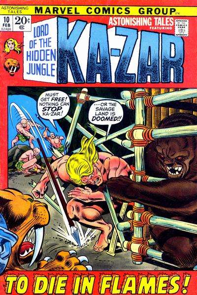 Astonishing Tales 1970 Series #10