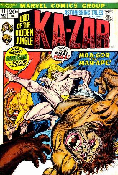 Astonishing Tales 1970 Series #11