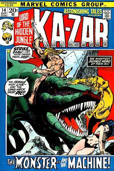 Astonishing Tales 1970 Series #14