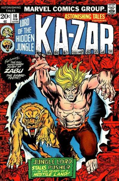Astonishing Tales 1970 Series #16