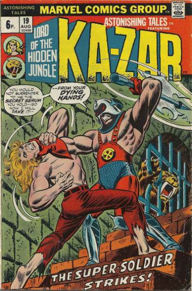 Astonishing Tales 1970 Series #19