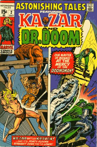 Astonishing Tales 1970 Series #2