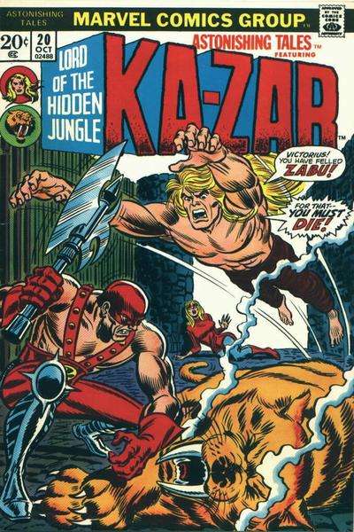 Astonishing Tales 1970 Series #20