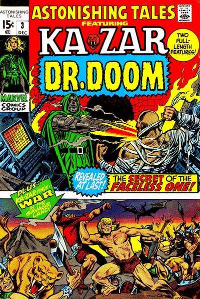 Astonishing Tales 1970 Series #3
