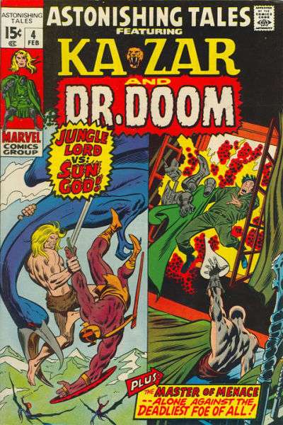 Astonishing Tales 1970 Series #4