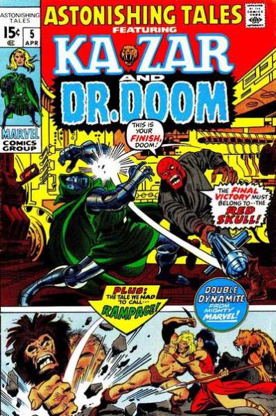 Astonishing Tales 1970 Series #5