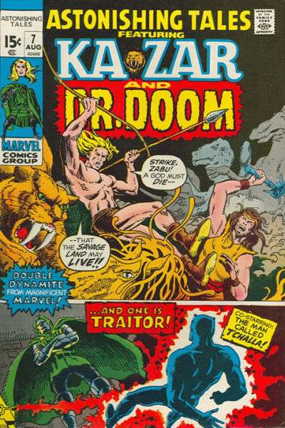Astonishing Tales 1970 Series #7