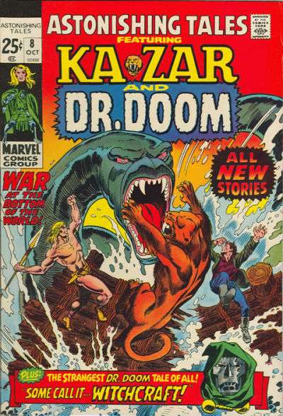 Astonishing Tales 1970 Series #8