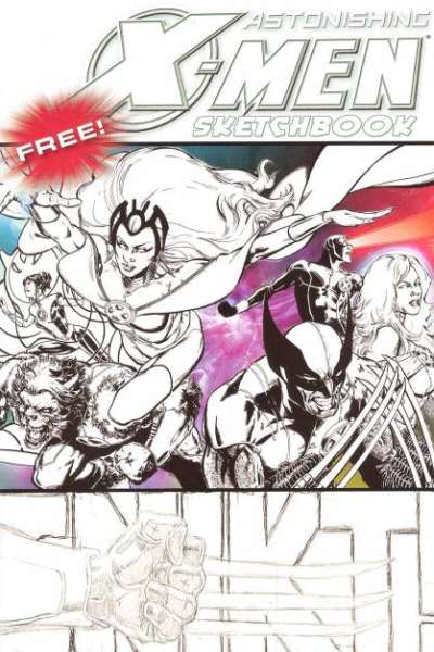 Astonishing X-Men/Amazing Spider-Man Sketchbook #1