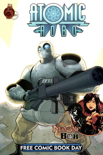 Atomic Robo 2007 Series FCBD edition #2010