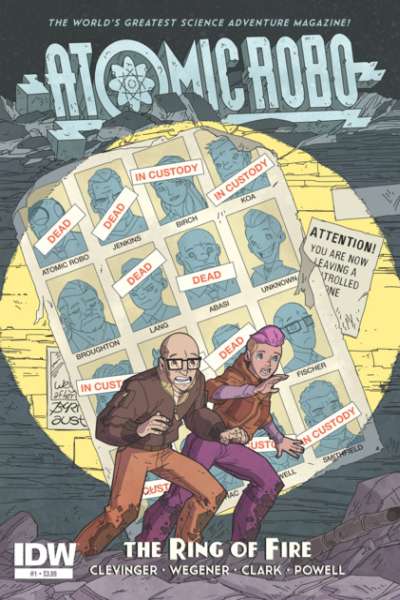 Atomic Robo and the Ring of Fire #1