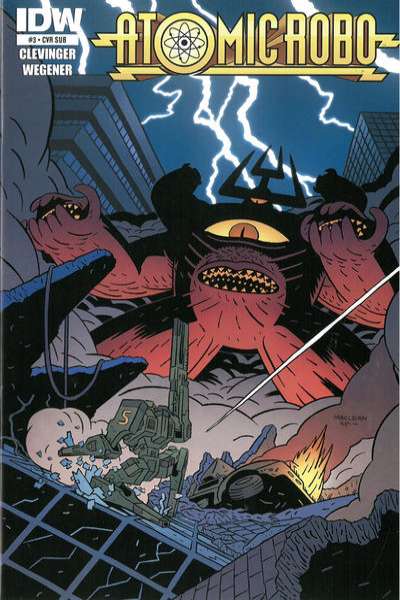 Atomic Robo and the Ring of Fire #3