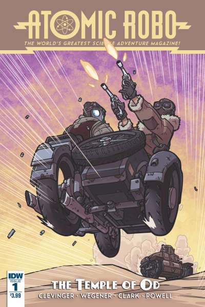 Atomic Robo and the Temple of OD #1