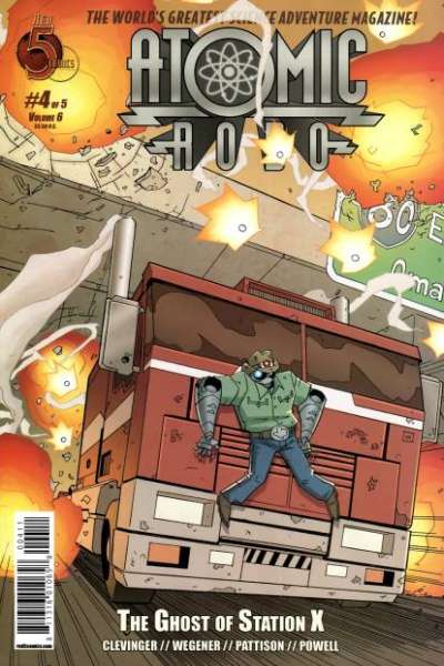 Atomic Robo: The Ghost of Station X #4