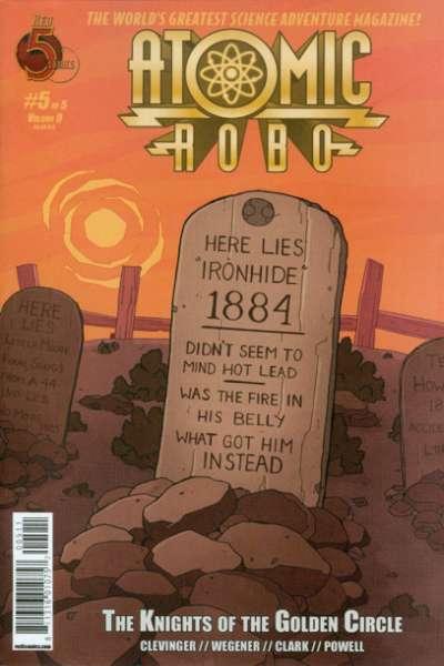 Atomic Robo: The Knights of the Golden Circle #5