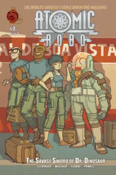 Atomic Robo: The Savage Sword of Dr. Dinosaur #1