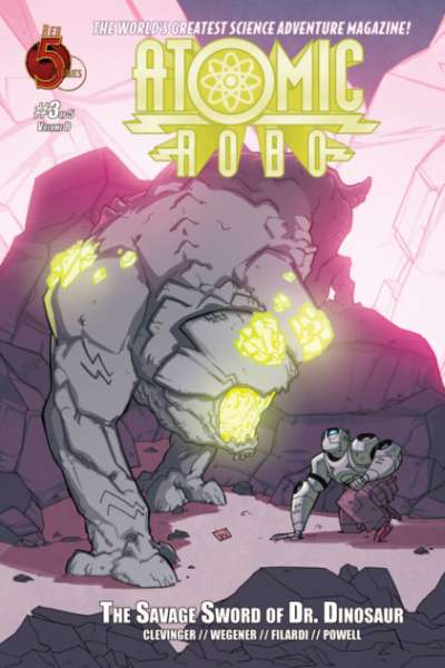 Atomic Robo: The Savage Sword of Dr. Dinosaur #3