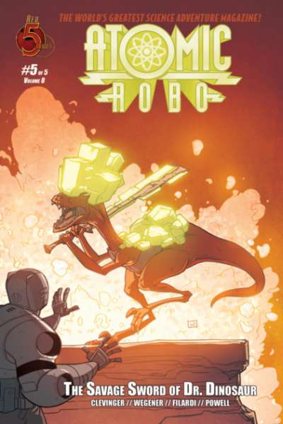 Atomic Robo: The Savage Sword of Dr. Dinosaur #5