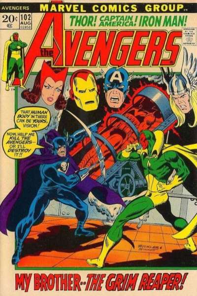 Avengers 1963 Series #102