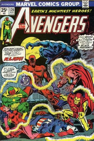 Avengers 1963 Series #126