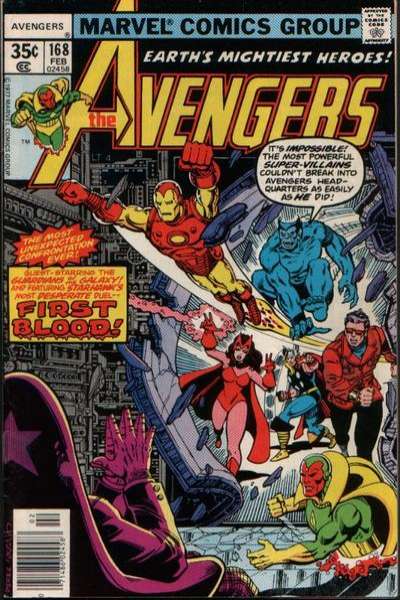 Avengers 1963 Series #168