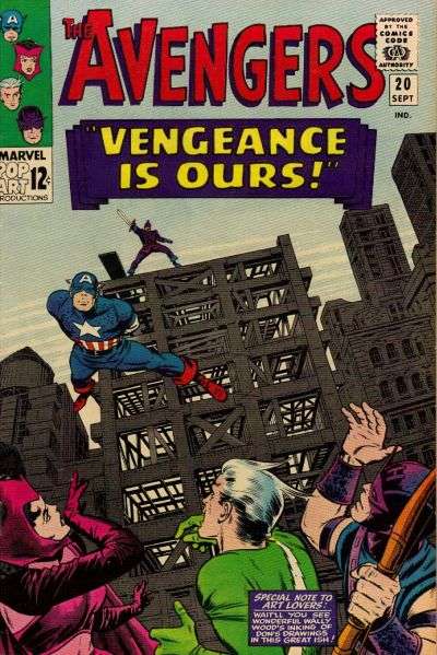Avengers 1963 Series #20