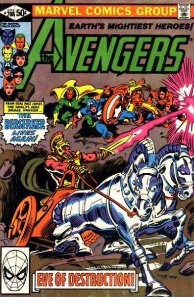 Avengers 1963 Series #208