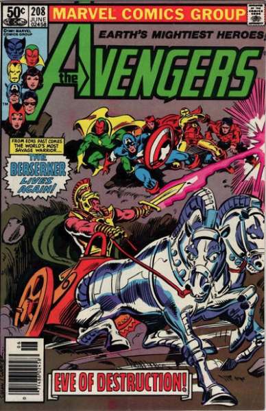 Avengers 1963 Series #208