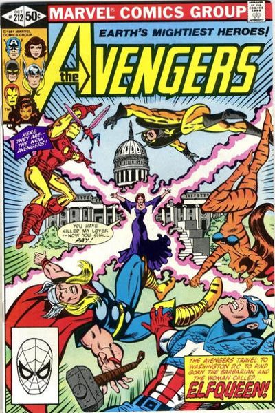 Avengers 1963 Series #212