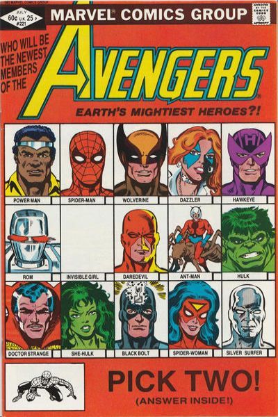 Avengers 1963 Series #221
