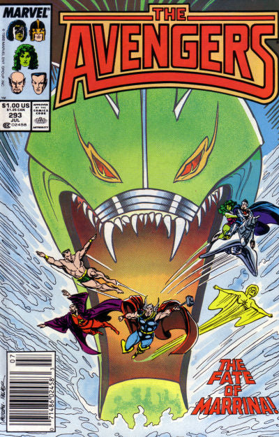 Avengers 1963 Series #293