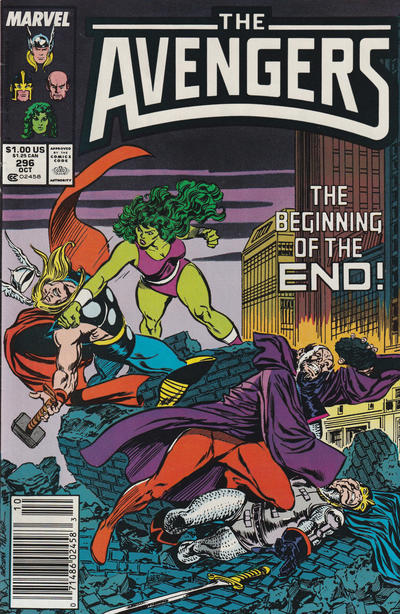 Avengers 1963 Series #296