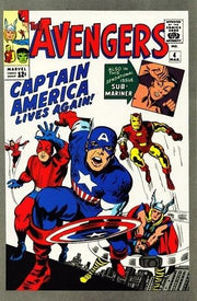 Avengers 1963 Series Reprint #4