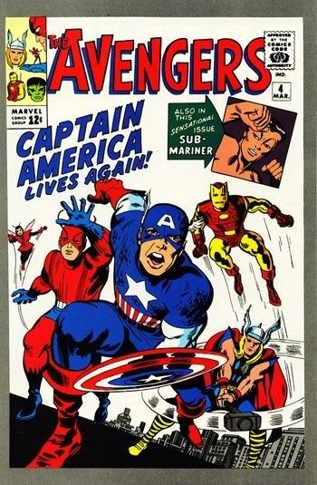 Avengers 1963 Series Reprint #4